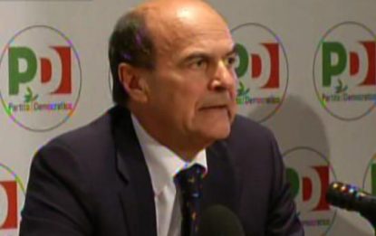 Referendum, Bersani: spallata al governo? Sì, no, forse