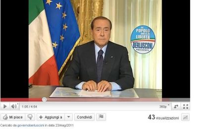 Berlusconi: "Pisapia? Prende il caffè con i centri sociali"