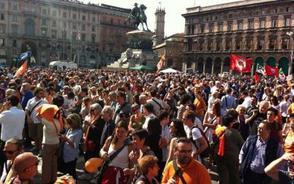 Pisapia conquista Milano: è festa in piazza Duomo