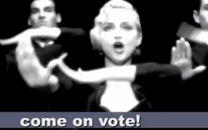 Sora Cesira in campo con Madonna per i referendum: "Vote"