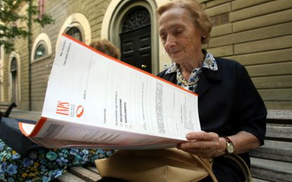 Istat, quasi un pensionato su due prende meno di 1000 euro