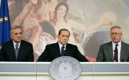 Berlusconi: "Il voto nel 2012? Un’ipotesi che non esiste"
