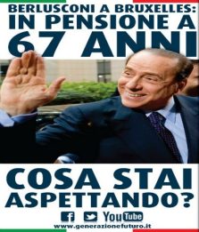I militanti Pdl: "Silvio, se tocchi le pensioni perdi voti"