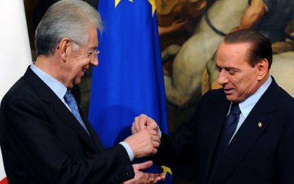 Berlusconi: "Grande coalizione anche dopo il 2013? Vediamo"