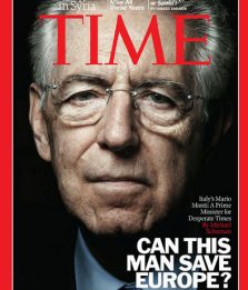 Monti negli Usa. Time gli dedica la copertina