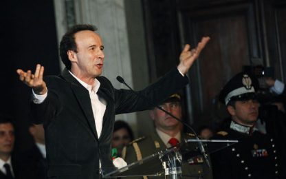 Benigni stuzzica Renzi sulle primarie: “Ti candidi o no?”
