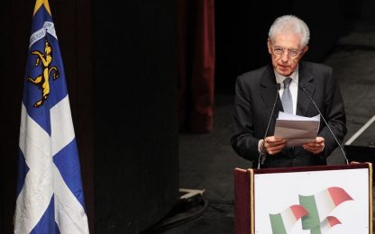 Monti: "E' l'Italia che ha fatto grande la Fiat". VIDEO