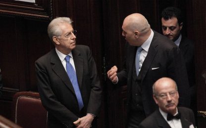 I parlamentari Pdl a Monti: "Spieghi le frasi sulla crisi"