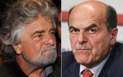 Grillo replica a Bersani: "Fallito e amico dei piduisti"