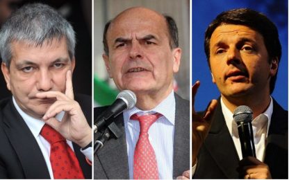 Bersani, Renzi e Vendola: sì al confronto su SkyTG24