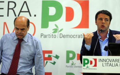 Pd, Bersani a Renzi: "Non sono rinnovatore? Ti sbagli"