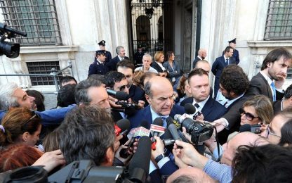Ddl stabilità, Bersani vede Monti: "Ci saranno correzioni"