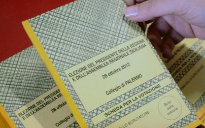 Sicilia, elezioni regionali: attesa per i risultati