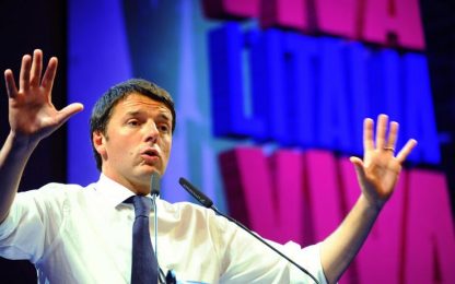 Renzi: "Alle primarie si confrontano due modelli di futuro"