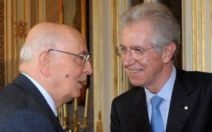 Napolitano: "Monti non può essere il candidato di nessuno"