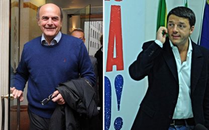 Primarie: Renzi va all'attacco. Bersani: "No al fuoco amico"
