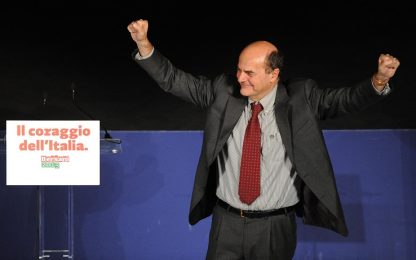 Bersani: "Ora dobbiamo vincere senza raccontare favole"