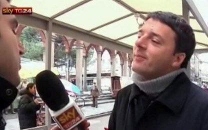 Primarie centrosinistra, Renzi: "Ci crediamo fino alla fine"