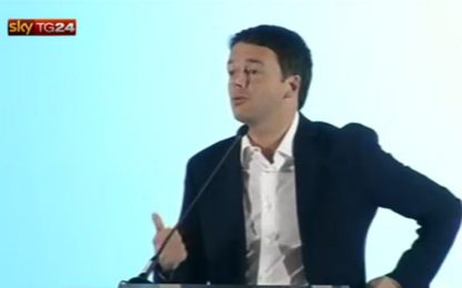 Matteo Renzi: Bersani ha vinto, io ho sbagliato. VIDEO