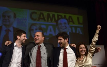 Bersani trionfa alle primarie. Oltre il 60% di voti per lui