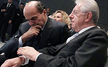 Bersani: "La candidatura di Monti non ci preoccupa"