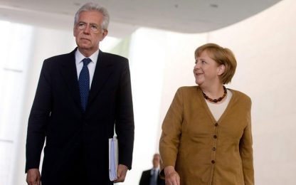 Botta e risposta Monti-Berlusconi. Merkel: noi col premier