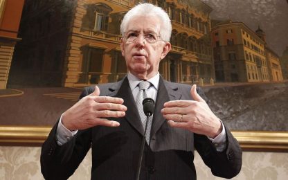 Monti incontra i centristi: "Guiderò questa coalizione"