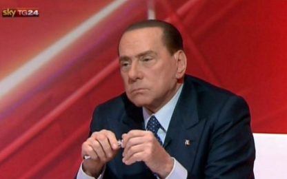 Berlusconi a SkyTG24: "Monti ci ha illusi, è un bluff"