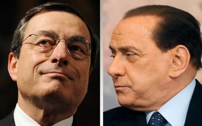 Berlusconi: Draghi al Colle. La replica: impegnato alla Bce