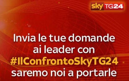 Elezioni, SkyTG24 consegna gli inviti per il confronto tv