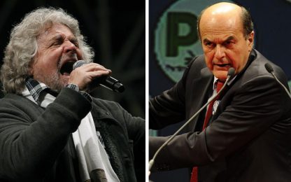 Grillo: Bersani morto che parla. La replica: lo dica in Aula