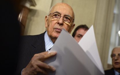 Il Colle: dimissioni Napolitano? Né conferme, né smentite