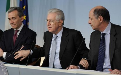 Crediti imprese, governo approva dl. Monti: voltare pagina