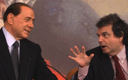 Berlusconi a SkyTG24 scherza sulla polemica Fo-Brunetta