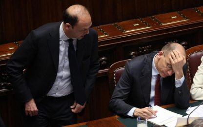 Vertice Letta-Alfano: è scontro su Berlusconi
