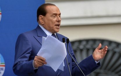 Berlusconi: il Pd vuole eliminare me e M5S per correre solo