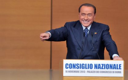 Berlusconi: dolore per scissione. Ora coalizione con Alfano