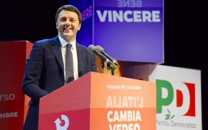 Primarie Pd, trionfa Renzi: "Grazie a tutti, ora si cambia"