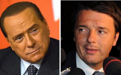 Berlusconi: "Presidenzialismo". Renzi: "Ora inopportuno"