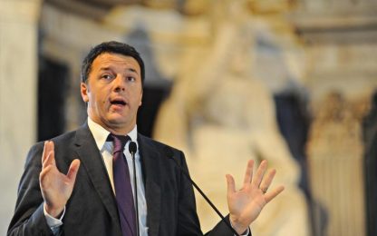 Riforme, Renzi: "Senato di 150 persone senza stipendio"