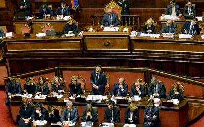 Renzi: in 1000 giorni riforme su cui sfidiamo il Parlamento