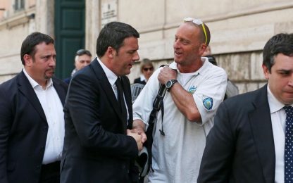 Riforme, un'ora di colloquio tra Renzi e Napolitano