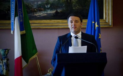 Renzi: il Sud non è spacciato, ma i fondi Ue sono spesi male