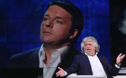 Elezioni: è "derby" tra Grillo e Renzi. I VIDEO
