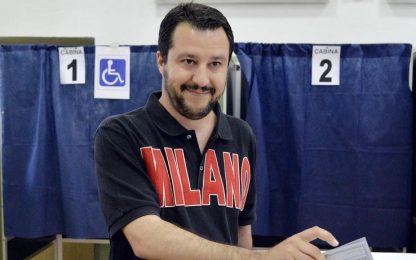 Europee, la Lega al 6%. Salvini: "Siamo il quarto partito"