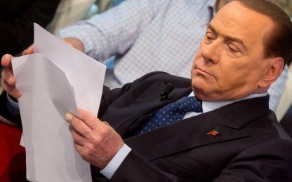 Berlusconi: io leader di Fi. E avverte: le casse sono vuote
