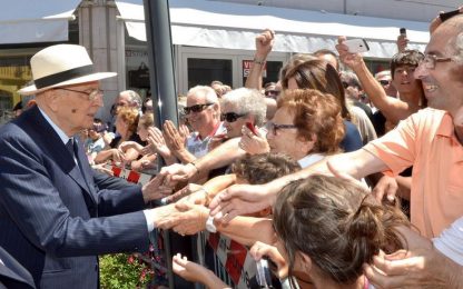 Napolitano: "Italia è finita senza il lavoro per i giovani"