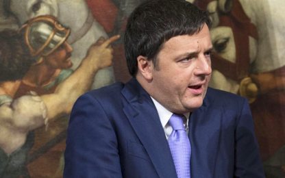 Renzi: "Stagione difficile, ma stiamo cambiando l'Italia"