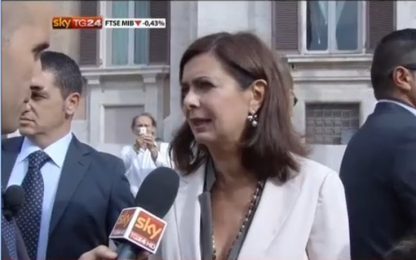 Consulta, Boldrini: "Non è corsa, spero soluzione martedì"