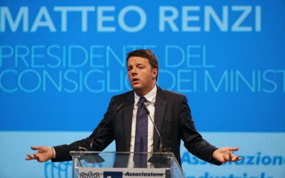 Renzi: "C'è un disegno per dividere il mondo del lavoro"